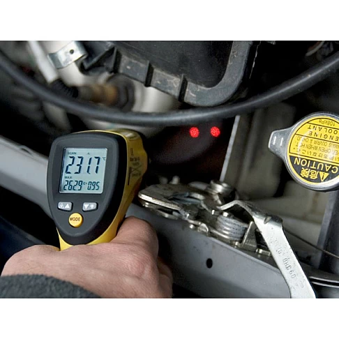 Инфракрасный лазерный термометр (-50°C до 1000°C) для точного бесконтактного измерения